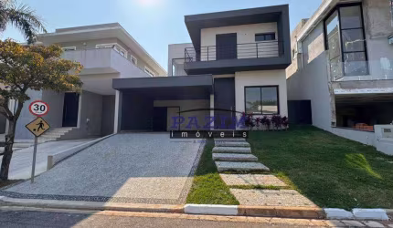 Casa nova, com 3 suítes à venda, 238 m² - Condomínio Recanto dos Paturis - Vinhedo/SP