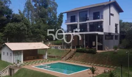 Casa em condomínio fechado com 4 quartos à venda na Alameda dos Eucaliptos, 15B, Condomínio Três Lagos, Mairinque por R$ 3.500.000