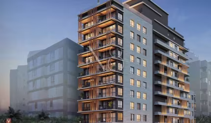 Apartamento com 1 quarto à venda na Rua Capitão Souza Franco, Bigorrilho, Curitiba, 40 m2 por R$ 1.216.000