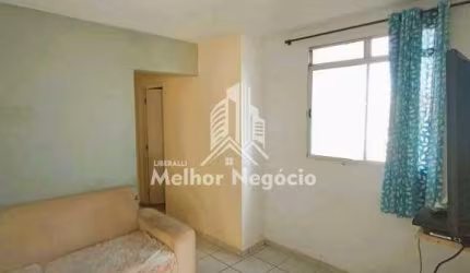 Apartamento à venda com 2 dormitórios e 1 banheiro no Condomínio Bertioga em Hortolândia - Excelente localização!!