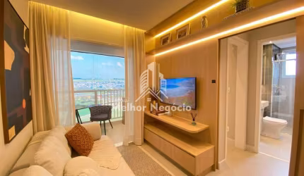 Apartamento na planta, 2 dorms com suíte, Reserva do Parque, Hortolândia, SP
