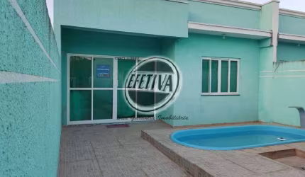 CASA COM 62M² E PISCINA - BREJATUBA - GUARATUBA PR