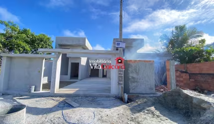 Casa nova com 3 quartos e piscina em Matinhos PR