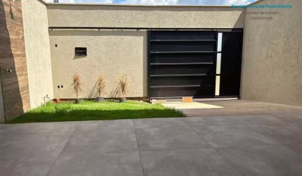 Casa nova 3 Quartos - Residencial Marília - Senador Canedo