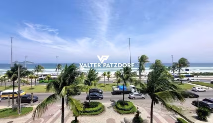 Alugo Apartamento de Luxo com Vista Frontal para o Mar na Av. Lúcio Costa – Posto 03