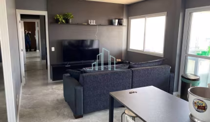 Apartamento mobiliado 1 quarto, 54m², aluguel por R$ 6.600/mês- Alphaville