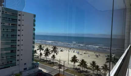 Apartamento para Locação em Praia Grande, Real, 2 dormitórios, 1 suíte, 2 banheiros, 1 vaga