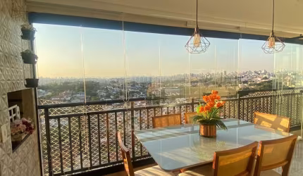 Lindo apartamento de 128 m² no Jardim São Caetano - 3 suítes, 3 vagas, lazer completo