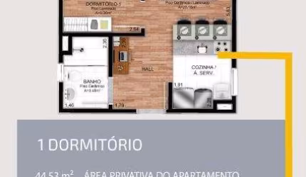 Apartamento com 2 quartos à venda na Rua Carlos Lanzer, 127, Rondônia, Novo Hamburgo por R$ 285.000