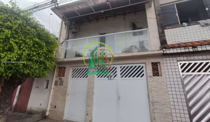 Sobrado para Venda em Guarujá, Jardim Progresso (Vicente de Carvalho), 3 dormitórios, 3 banheiros, 2 vagas