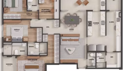 Apartamento em Jardim da Penha - Vitória ES