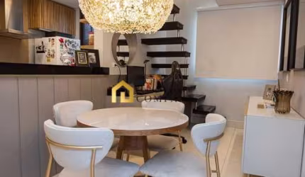 Ed. Spazio Saragoza - Apartamento 2 quartos, sendo uma suíte. Duplex com Churrasqueira a Carvão