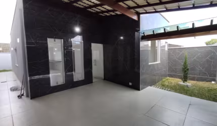 LINDA CASA CONSTRUÍDA EM LOTE INTEIRO - BAIRRO PARQUE OLIMPICO 1