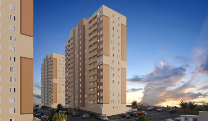 Residencial Veredas - 2 dormitórios - próximo ao Wanel Ville