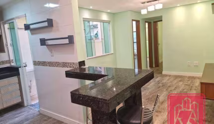 Apartamento para alugar, 53 m² por R$ 2.740,00/mês - Vila Guiomar - Santo André/SP