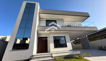 Casa espetacular com 4 suítes à venda em condomínio próximo ao Costão Golf nos Ingleses em Florianópolis