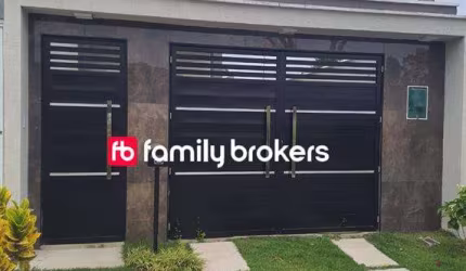 LINDA CASA DE 3 AMPLAS SUITES | 100 m² | 1 VAGA À VENDA EM GUARATIBA
