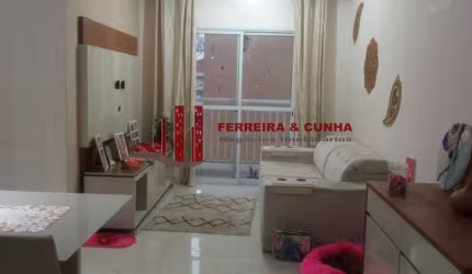Excelente apartamento no bairro da Vila Nivi -  79m² - 2 dorms - 1 suíte - 2 vagas