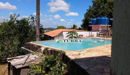 Chácara com piscina e casa 2 dormitórios à venda, 1555 m² por R$ 580.000 - Vivenda - Jundiaí/SP