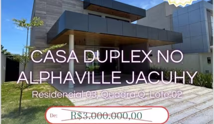 Casa em condomínio fechado com 4 quartos à venda na Canários, 2, Jacuhy, Serra por R$ 2.900.000