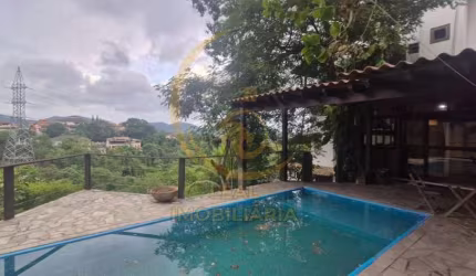 Casa em Condomínio para Locação em Niterói, Sapê, 5 dormitórios, 3 suítes, 6 banheiros, 3 vagas