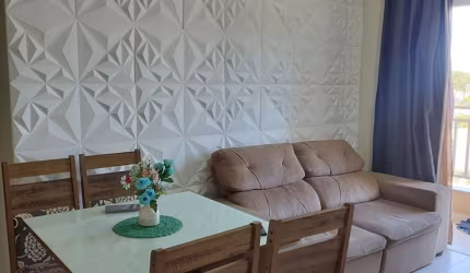 Alugo apartamento semi-mobiliado
