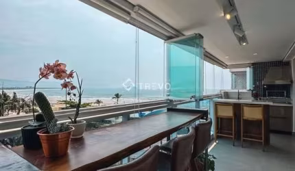LINDO APARTAMENTO 3 DORMITÓRIOS DE FRENTE PARA A PRAIA À VENDA EM BERTIOGA/SP