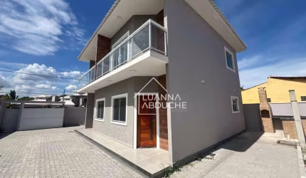 Casa Duplex à venda em Itaipuaçu, com 2 dormitórios, 80 m² por R$ 330.000 - Jardim Atlântico Leste  - Maricá/RJ