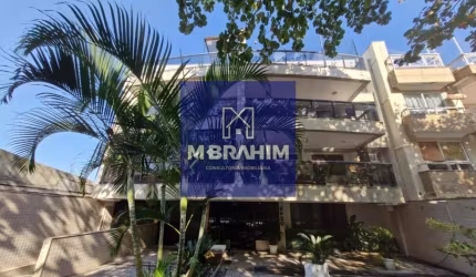 Cobertura mobiliada no Recreio dos Bandeirantes com vista para o mar
