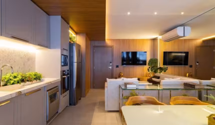 Apartamento no Azure Compact Life com 81 m², 2 Suítes , Setor Marista, Goiâni