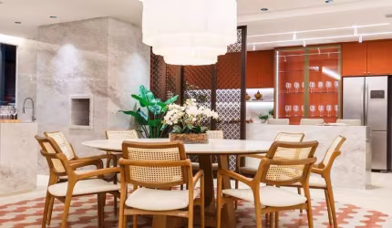 Apartamento exclusivo com 4 suítes e pé direito elevado