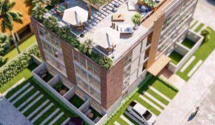 Flat com 2 dormitórios à venda, 26 m² por R$ 270.000,00 - Luziana - Tamandaré/PE