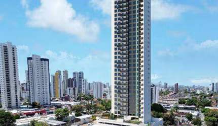 Apartamento com 1 dormitório à venda, 26 m² por R$ 264.000,00 - Madalena - Recife/PE