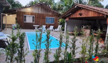 Chácara com Piscina em Barra velha com 1550m² de Área Privativa