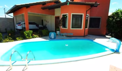 Excelente casa 04 dormitórios C/ piscina, Real Parque - São José/SC