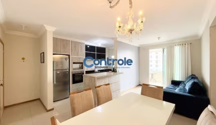 Apartamento com 3 dormitórios e vista mar em Barreiros/São José, SC