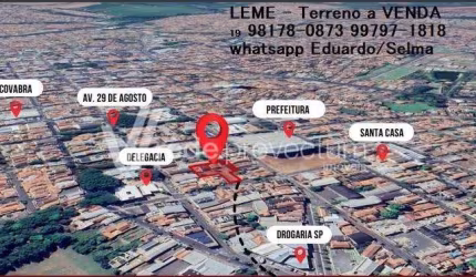 Terreno comercial à venda no Centro, Leme  por R$ 4.000.000