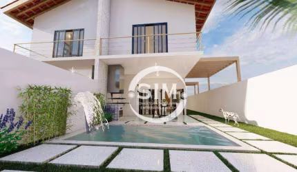 Casa com 4 dormitórios à venda, 155 m² por R$ 1.080.000,00 - Foguete - Cabo Frio/RJ