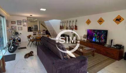 Casa com 3 dormitórios, 180 m² - venda por R$ 1.400.000,00 ou aluguel por R$ 7.000,00/mês - Novo Portinho - Cabo Frio/RJ