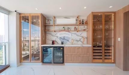Cobertura espetacular, 504m² mobilada no Condomínio Cena Golf Residence