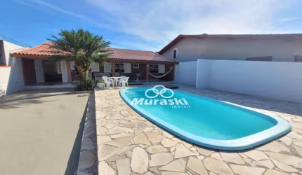 Casa com 4 dormitórios para alugar para temporada - Nereidas - Guaratuba/PR