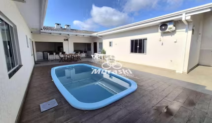 Casa com 4 dormitórios para alugar, 225 m² por diária - Nereidas - Guaratuba/PR