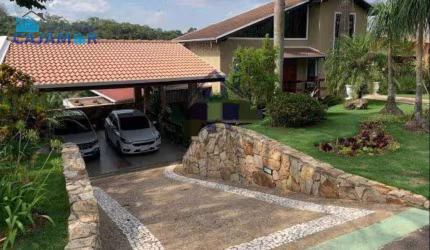 Casa com 4 dormitórios à venda, 550 m² por R$ 2.990.000,00 - Jordanésia - Cajamar/SP
