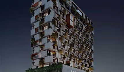 Flat com 1 quarto à venda na Rua João Câncio, 251, Manaíra, João Pessoa, 42 m2 por R$ 794.036