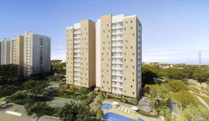 Apartamento com 2 quartos à venda na Rua Odilon Braga, 165, Boa Esperança, Parnamirim, 60 m2 por R$ 227.990