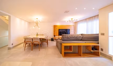 Casa Alto Padrão MOBILIADA com 4 dormitórios e 2 suítes e Varanda Gourmet