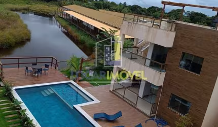 Apartamento de 2 suítes de 72,4 + terraço de 72,4 m² à venda, Villa Prime, Barra Grande, Maraú, BA.