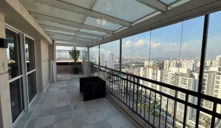 Cobertura Mobiliada de Alto Padrão no Tatuapé – 220m² | 4 Dorms | Jacuzzi | 4 Vagas