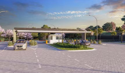 Terreno em condomínio fechado à venda na Rondinha, Vila Delurdes, Campo Largo, 700 m2 por R$ 599.000