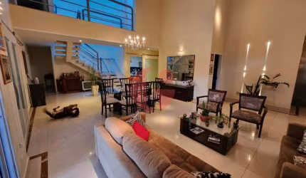 Casa para venda em condomínio com 5 quartos e 4 vagas de garagem - 420m² no Esplanada do Sol!